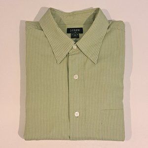 Vintage J. Crew Men's Medium Long Sleeve Button Down Shirt Style 67411 (2005)